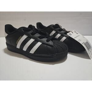 SUPERSTAR EL I ADIDAS Black/White/Black EF5396-SIZE 6K